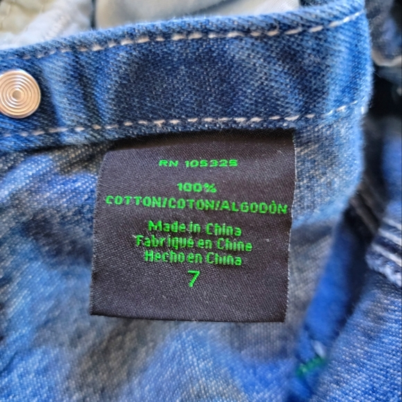 Boys John Deere Overalls Bibs - Picture 3 of 4